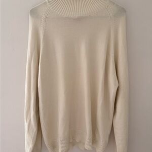 Forever 21 Men's Cream Knit Sweater